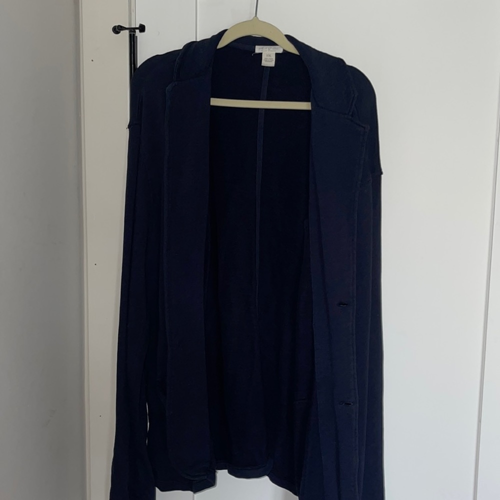 Navy Blue Cardigan by Mod - O - Doc